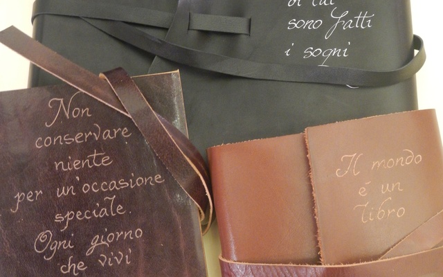 Album Diari Agende lavorate completamente a mano