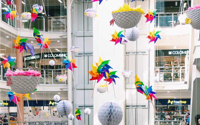 Allestimenti primaverili all' Atlante!